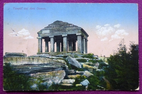   Ansichtskarte AK Tempel auf dem Donon 