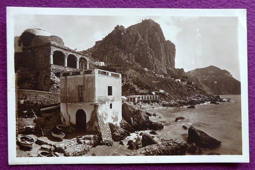   Ansichtskarte AK Capri. Piccola Marina 