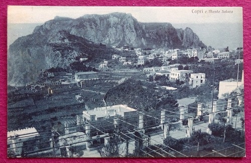   Ansichtskarte AK Capri e Monte Solaro 