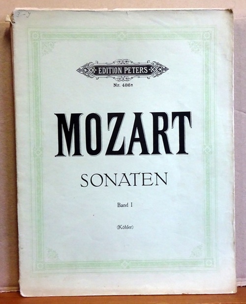 Mozart, Wolfgang Amadeus  Sonaten Band I (Hg. Louis Köhler u. Adolf Ruthardt) 
