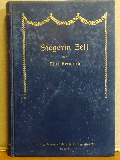 Kremnitz, Mite  Siegerin Zeit (Roman) 