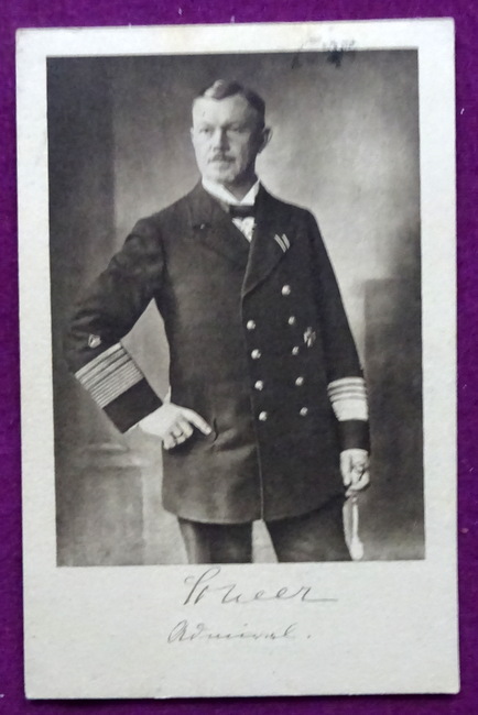 Scheer, Reinhard  Ansichtskarte AK Admiral Scheer. Der Chef der Hochseestreitkräfte (Stempel Schwesternspende) 
