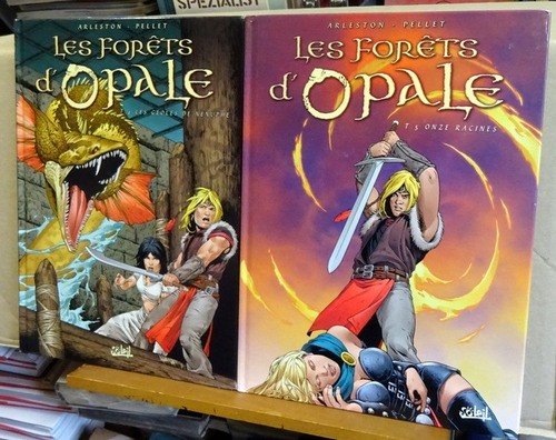 Arleston, Philippe und Pellet  Les forêts d'Opale: Tome 4, Les geôles de Nénuphe + Tome 5 Onze Racines (Comics) 