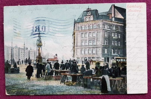   Ansichtskarte Hamburg. Messberg 