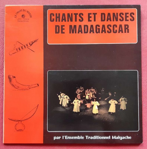 L'ensemble Traditionnel Malgache und Odeam (Direction) Rakoto  Chants Et Danses De Madagascar (LP 33 1/3 Umin.) 