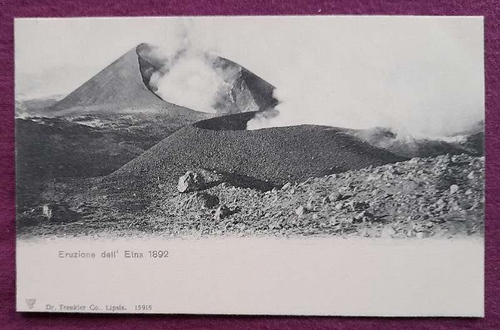   Ansichtskarte AK Eruzione dell' Etna 1892 