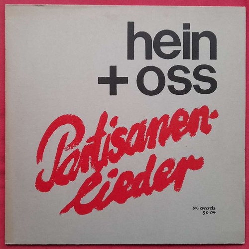 Hein & Oss  Partisanenlieder (LP 33 1/3Umin.) 