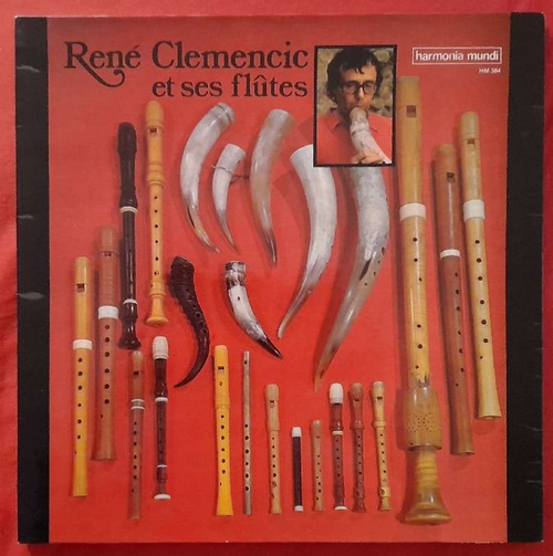 Clemencic, Rene  Rene Clemencic et ses flutes LP 33 1/3 Umin. 
