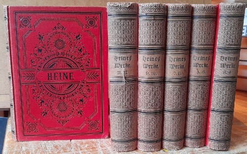 Heine, Heinrich  Heinrich Heines sämtliche Werke in zwölf Bänden (in 6 Bänden) 