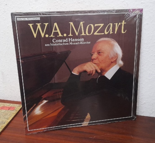 Hansen, Conrad  W.A. Mozart. Conrad Hansen am historischen Mozart-Klavier LP 33 U/min. (aufgenommen 1983 im Barocksaal des Herrenhauses Hasselburg/Holstein) 
