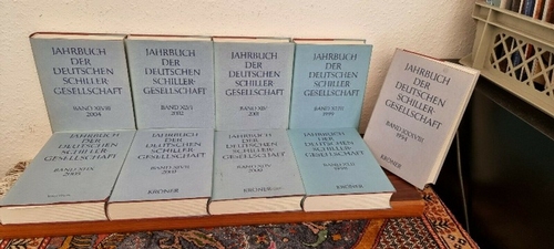 Barner, Wilfried; Walter Müller-Seidel und Ulrich Ott  Jahrbuch der Deutschen Schillergesellschaft 1994, 1998, 1999, 2000, 2001, 2002, 2003, 2004, 2005 