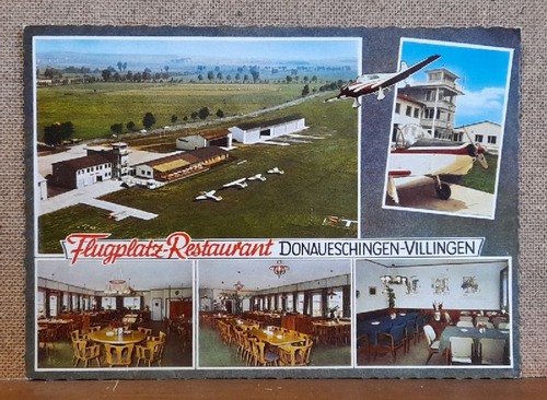   AK Ansichtskarte Donaueschingen-Villingen. Flugplatz-Restaurant 