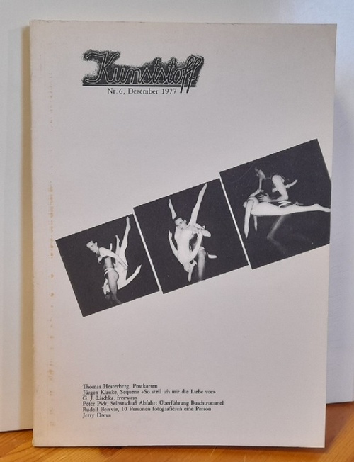Bonvie, Rudolf und Jürgen Klauke  Kunststoff Nr. 6 März 1977 