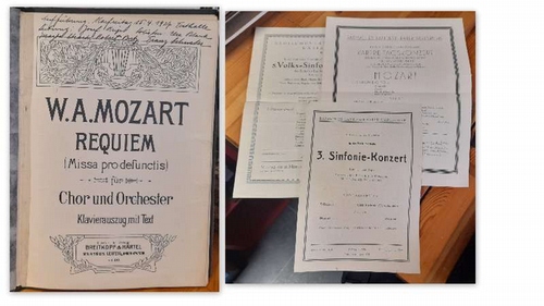 Mozart, Wolfgang Amadeus  W. A. Mozart Requiem (Missa prodefunctis) für Chor und Orchester. Klavierauszug mit Text 