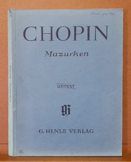 Chopin, Frederic  Mazurken (Nach Eigenschriften, Abschriften und Erstausgaben hg. v. Ewald Zimmermann; Fingersatz Hans-Martin Theobald) 
