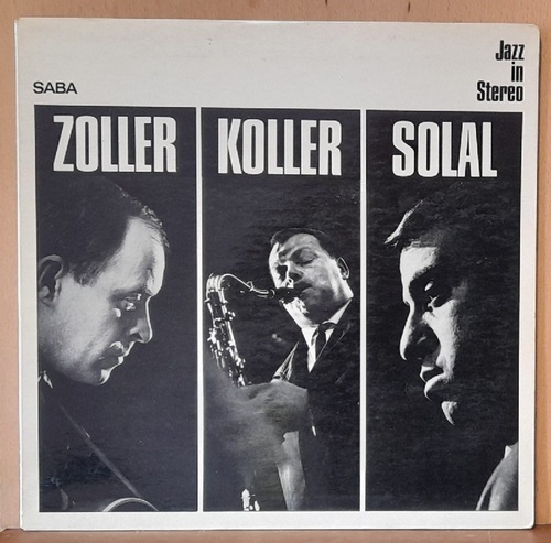 Trio So-Ko-So  Zoller. Koller. Solal LP 33 U/min. 