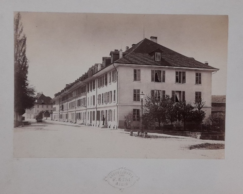 Gysi, F. (Friedrich)  Originafotografie von F. Gysi, Aarau (wohl Motiv der Stadt Aarau) 