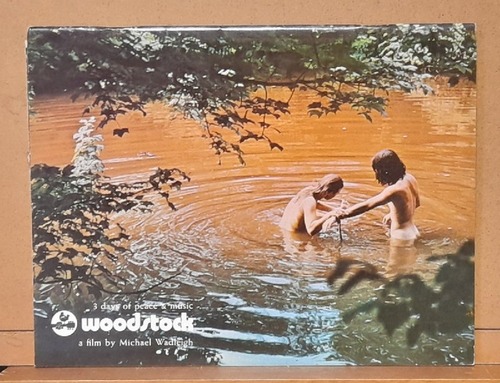 Wadleigh, Michael  Warner Bros. Presents Woodstock. [Cover title] (3 Days of Peace & Music Woodstock a Film by Michael Wadleigh) 