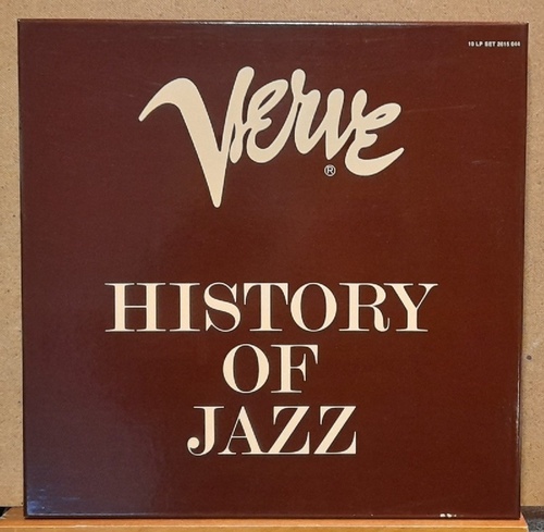 VA  History of JAZZ (10 LP Box mit der Textbeilage) 