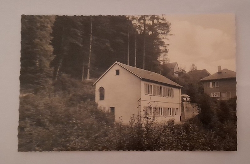  Ansichtskarte AK Wildbad. Haus Bergwald (Ernst Zimmer) 