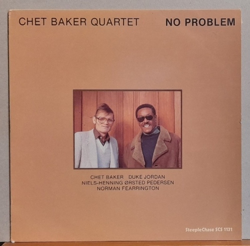 Chet Baker Quartet  No Problem LP 33 1/3 