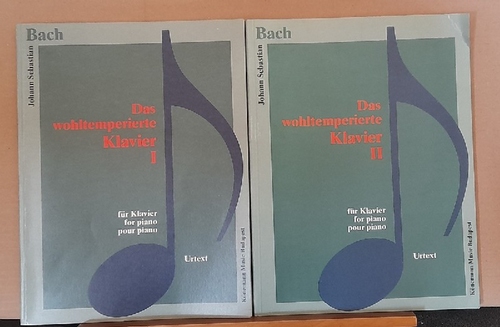 Bach, Johann Sebastian  Das wohltemperierte Klavier I & II - für Klavier / for Piano / pour piano - Urtext. 