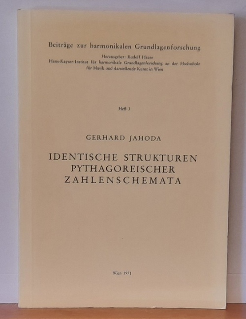Jahoda, Gerhard  Identische Strukturen phytagoreischer Zahlenschemata 