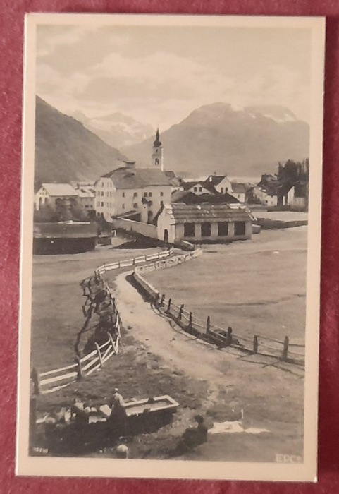   Ansichtskarte AK Bever (Schweiz) Dorfansicht (auch: Bevers) 