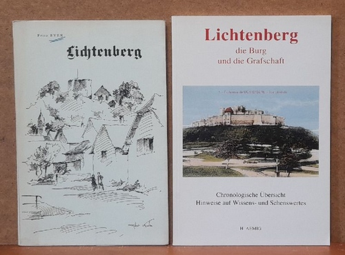 Aemig, H.  2 Titel / 1. Lichtenberg die Burg und die Grafschaft (Anm. im Elsaß) (Chronologische Übersicht. Hinweise auf Wissens- und Sehenswertes) 