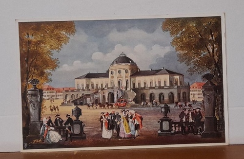   Ansichtskarte AK Stuttgart Kurhotel Schloss Solitude. Inh. Hermann Kerler (Künstlerkarte) 