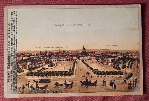   Ansichtskarte AK Leipzig. Augustusplatz 