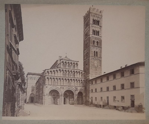   Orig. Fotografie Lucca, La Cattedrale o San Martino 