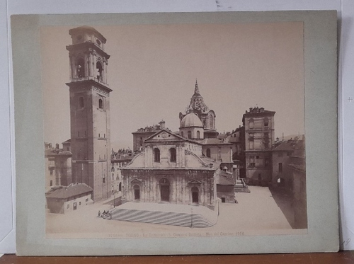   Orig. Fotografie. TORINO / TURIN La Cattedrale S. Giovanni Battista (Meo del Caprino 1498) 