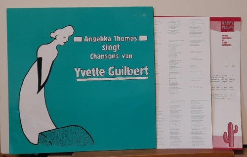 Thomas, Angelika  Angelika Thomas singt Chansons von Yvette Guilbert (LP: 33 UpM) 