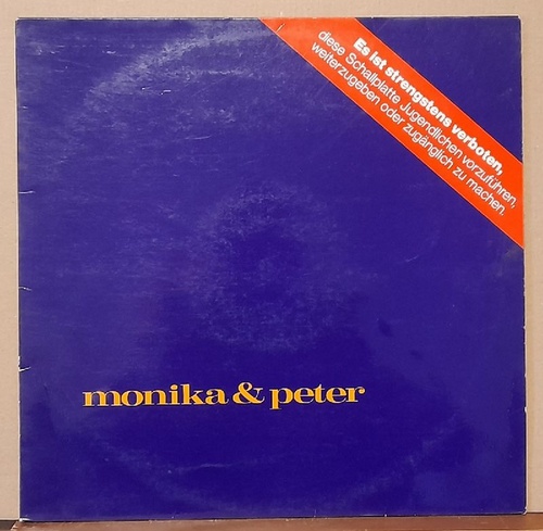 Monika & Peter  Hörspiel (erotisch) LP 33 1/3UpM 