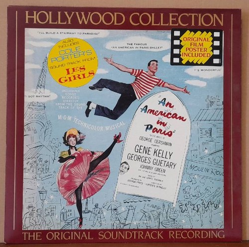 Gershwin, George; Gene Kelly und Georges Guetary  An American in Paris LP 33 1/3UpM 