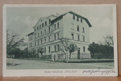   Ansichtskarte AK Neues Schulhaus "Eben-Ezer", Gunzenhausen. Diakonissen-Mutterhaus Hensolthöhe II. Haushaltungsschule 
