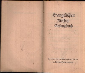 o.A.;  Evangelisches Kirchengesangbuch 