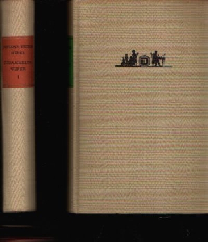Hebel, Johann Peter;  Gesammelte Werke Band 1 und Band 2 - Gedichte, Erzählungen - Vermischte Schriften, Briefe 