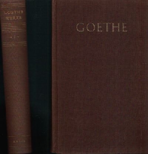 Friedenthal, Richard:  Goethes Werke in zwei Bänden 