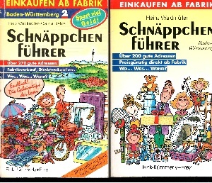 Waldmüller, Heinz;  Schnäppchenführer Baden- Württemberg Band 1 + Band 2 