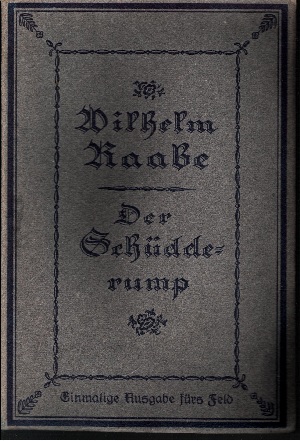 Raabe, Wilhelm;  Der Schüdderump 