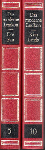 Müller, Hans F.;  Das moderne Lexikon in zwanzig Bänden - Band 5, 10 2 Bände 
