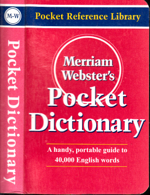 Autorengruppe;  Merriam-Webster` s Pocket Dictionary 