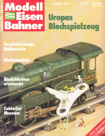Borchert, Fritz;  Modell Eisenbahner - Heft 12/1991 