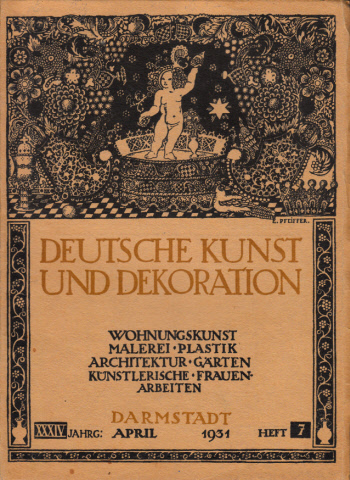 Autorengruppe;  Deutsche Kunst und Dekoration - Heft 7 / 34 Jg. 