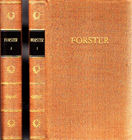 Steiner, Gerhard;  Forsters Werke in zwei Bänden - erster und zweiter Band 