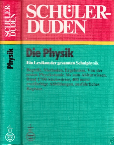Borucki , Hans, Engelhardt Grötsch und Barbara Wenzel;  Schülerduden - Die Physik 