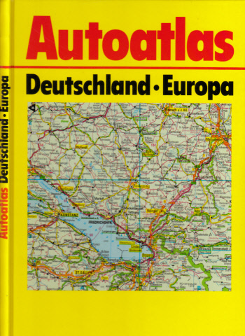 Autorengruppe;  Auto-Atlas - Deutschland-Europa 