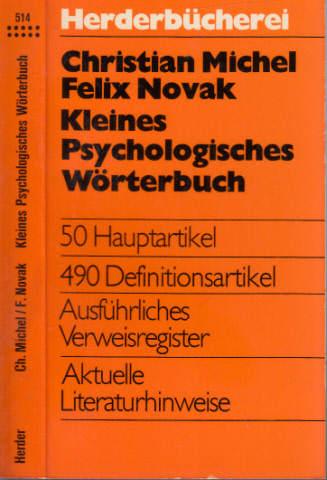 Michel, Christian und Felix Novak;  Kleines Psychologisches Wörterbuch 